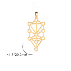 Mystic Kabbalah Tree of Life Pendant