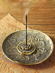 Beautiful Tibetan Triple Stick Incense Holder