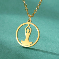 Buddha Yoga Necklace and Pendant