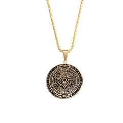 Pendant and Necklaces with Powerful Egyptian and Masonic Symbols of Protection.