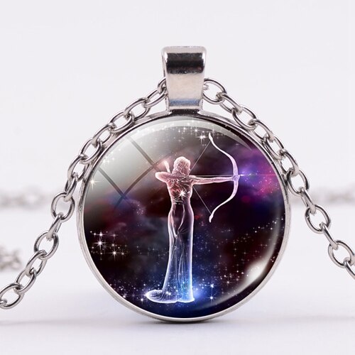 Zodiacal Sign Astrology Necklace.