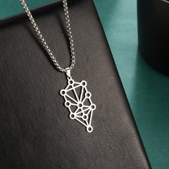 Sephirot Kabbalah Necklaces in Steel.