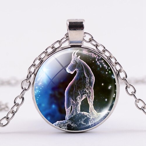 Zodiacal Sign Astrology Necklace.