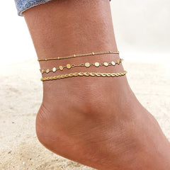 Gold Anklet Jewelry