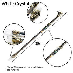 Magic Wand with Crystals