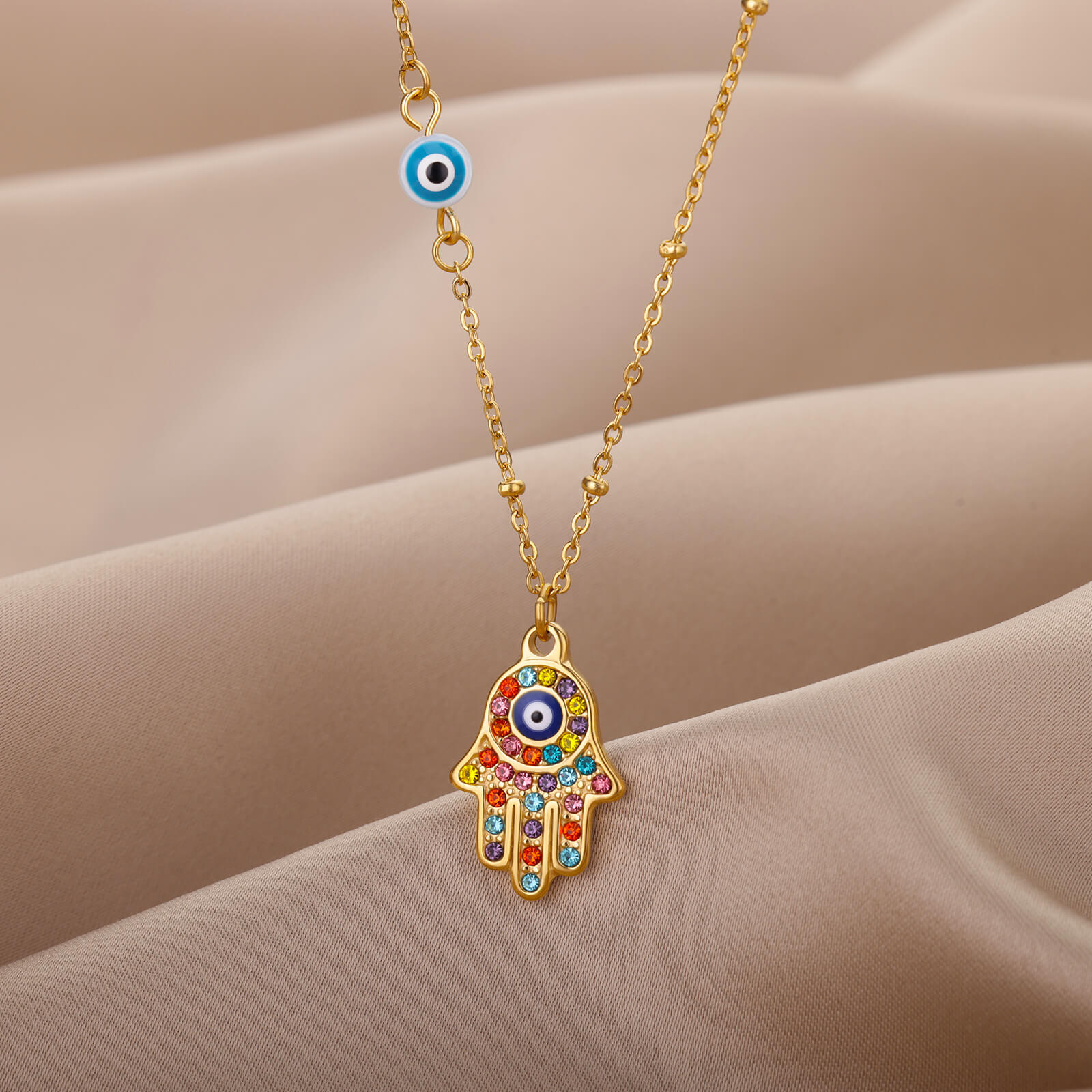 "Eye of Horus Necklace"