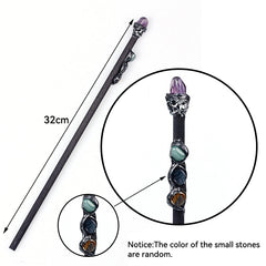 Magic Wand with Crystals